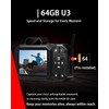 Digital Camera, Bextgoo 4K Vlogging Camera with 64GB Card, 48MP