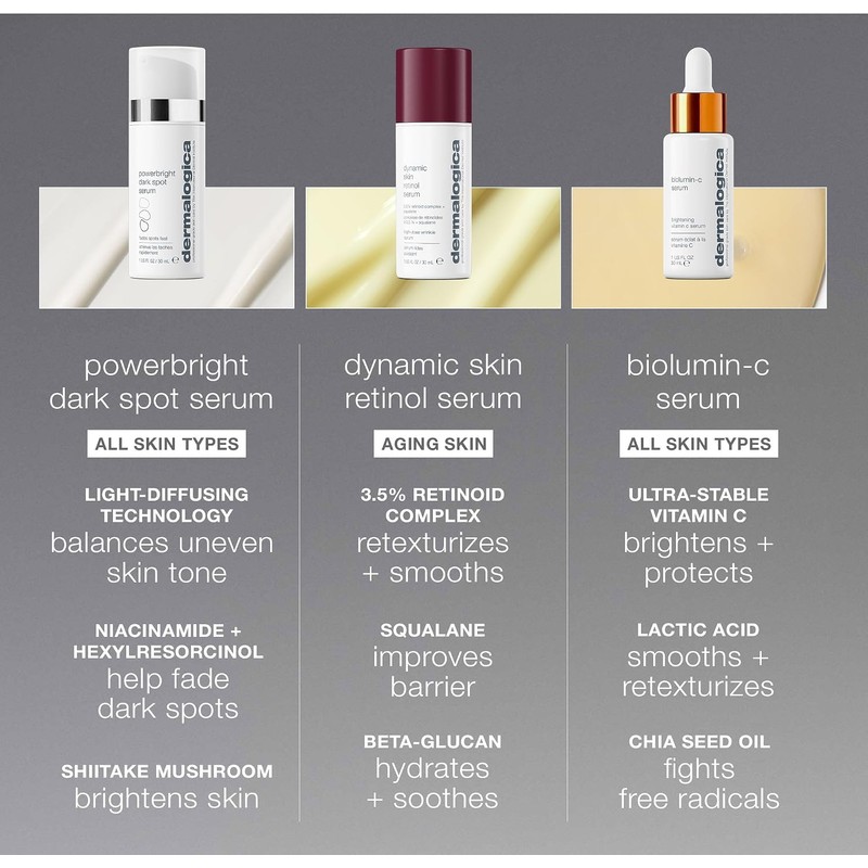 Dermalogica Powerbright Dark Spot Serum (1 Fl Oz) Visibly Fades