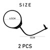 2 Pieces Fuel Cap Fixing Wire Fuel Tank Cap Rubber