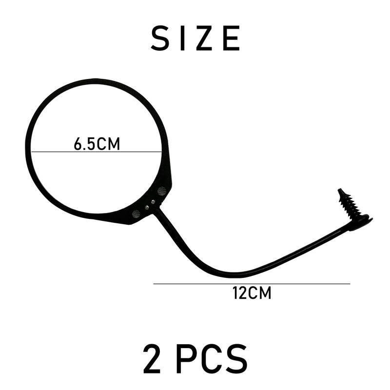 2 Pieces Fuel Cap Fixing Wire Fuel Tank Cap Rubber