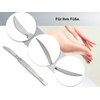 Professional Callus Scraper, Blunt Scalpel, Cream Scraper, Made of Stainless
