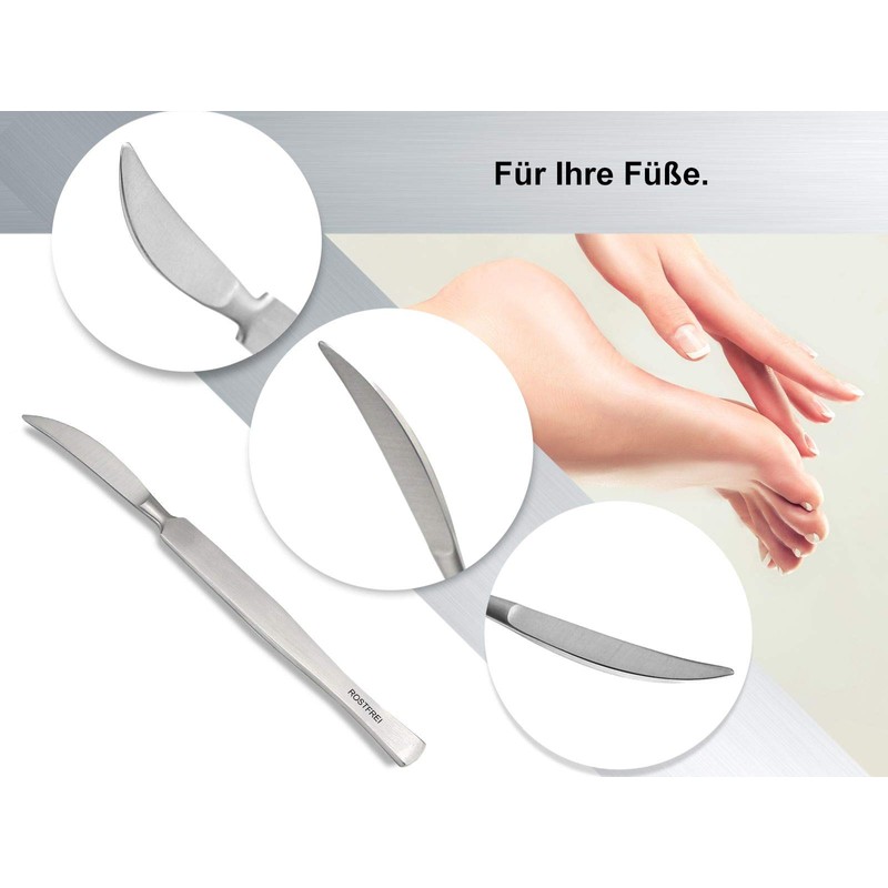 Professional Callus Scraper, Blunt Scalpel, Cream Scraper, Made of Stainless