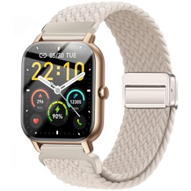 Issinlky Nylon Strap for Gloryfit Smart Watch P66/P66D/P72/P95, 22 mm Braided Adjustable Strap for Veryfit IDW19/IDW13/IDW16/IDW18, TUYOM LW36, H1/D1, T70/T60/T50S, Y6, YB54, G39 AGPTEAGAGAGAGW11