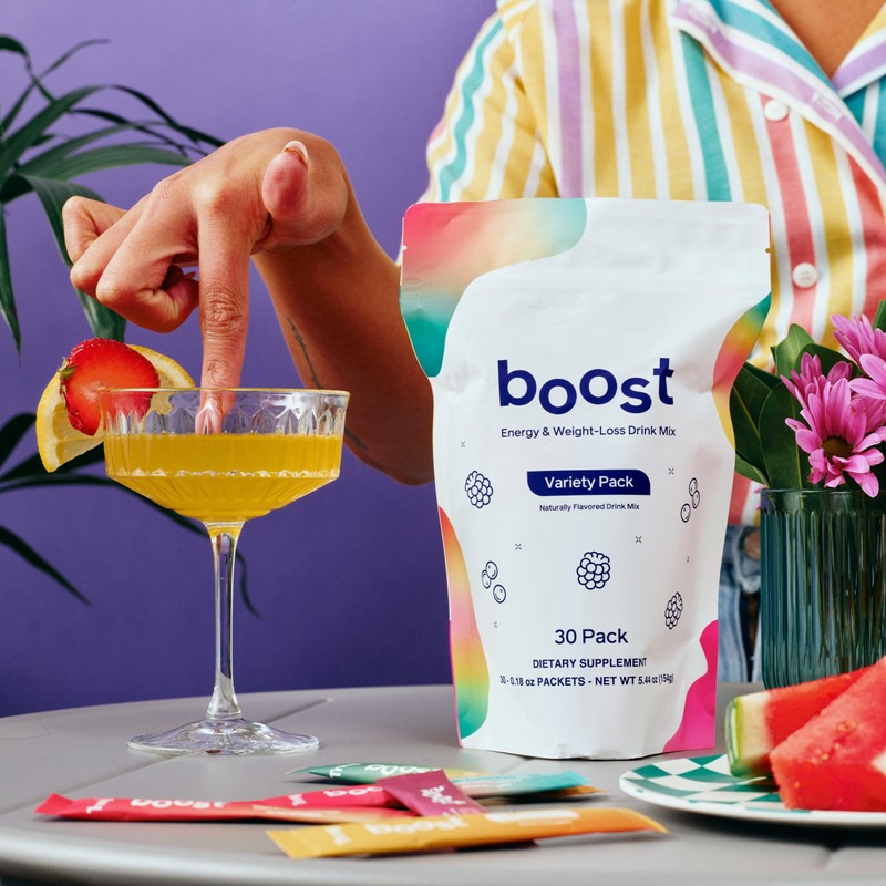 Truvy Boost Drink Variety Pack | 30 Stick Packs |