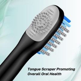 Toothbrush Heads Replacement Compatible with Bitvae D2 Electric Toothbrush, 10 Pack, Black