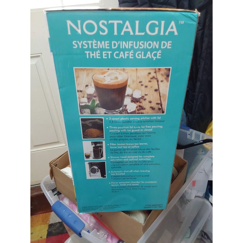 Nostalgia Nib Nostalgia Iced Tea & Coffee Brewing System