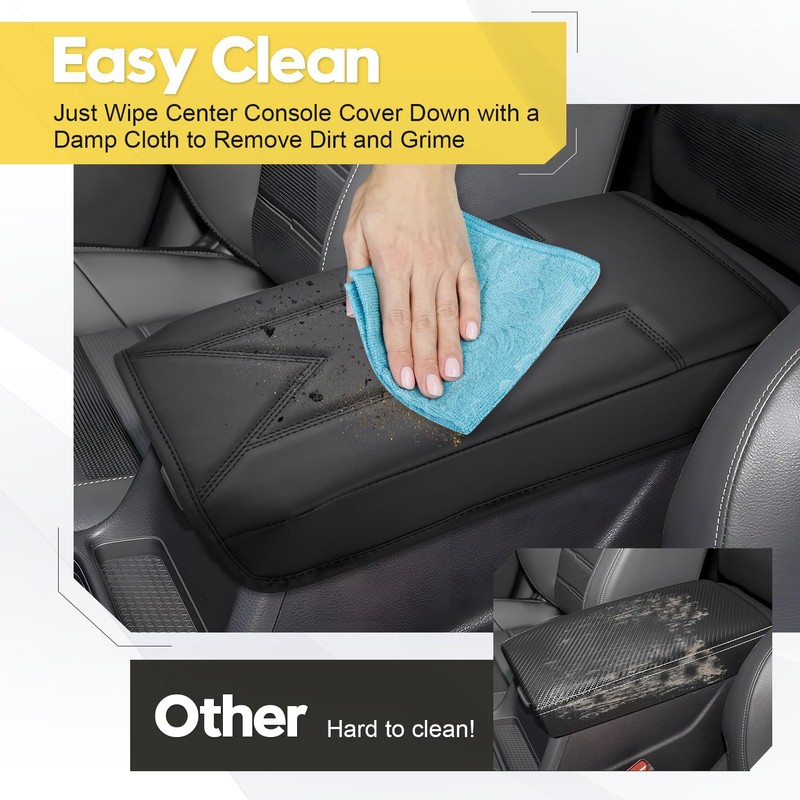 FIILINES Center Console Cover Fit for 2023-2026 Honda CRV, Armrest