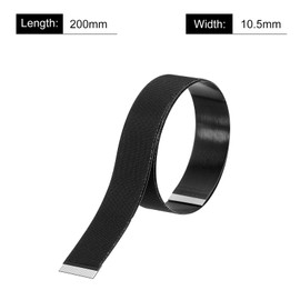 sourcing map Pack of 2 Black Flat Flexible FPV FPC FFC Cable 20 Pins 0.5 mm Pitch 200 mm for HD-4K Multicopter Camera