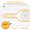 KRUSTENZAUBER Ovale Brotschlinge aus langlebigen Silikon als Brot backen Zubehör