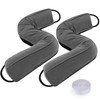Sunolga 2 Packs 36 Inches 2.2LB Weighted Door Draft Stopper