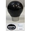 TOM'S Toms Carbon Shift Knob for Corolla/GR Yaris MT