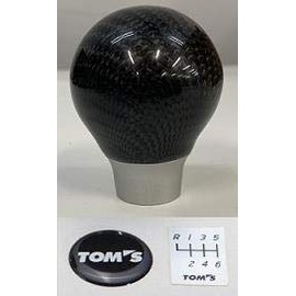 TOM'S Toms Carbon Shift Knob for Corolla/GR Yaris MT