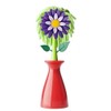 VIGAR Flower Shop Screen Microfibre Duster with Vase, Multi Colour,
