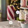 Luminara Candy Cane Flameless Moving Flame LED Candle (6.5-inch) Real