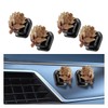 4PCS Car Mini Hooks - Multifunctional Self-Adhesive Backseat Hangers Vehicle