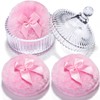 Teenitor 4pcs Powder Puff Soft Powder Puff and Container, Dusting
