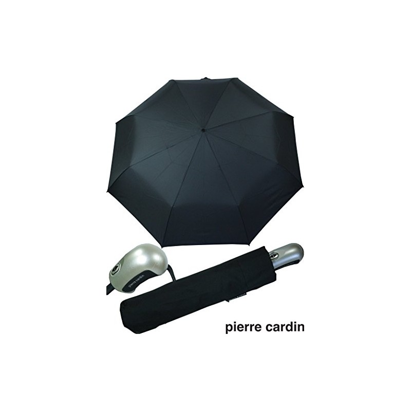 Pierre Cardin - Umbrella XL Black, Automatic Open/Close, 33 cm,