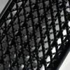 Matte Black Mesh Front Lower Bumper Grill Grille Guard ABS