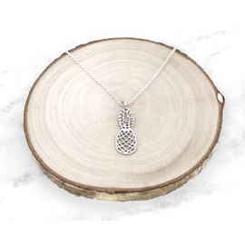 Sincerely - Collar de Plata con Colgante de piña, joyería Delicada