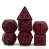 Cusdie 7Pcs/Set DND Dice Set D&D Polyhedral Dice for TTRPG