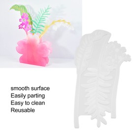 Resin Casting,Flower Branch Silicone,Plant Flowers and Leaf for Vase Aquarium Decorations,Aromatherapy Candle