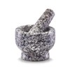 Zeller 24505 Mortar and Pestle Set, Granite, Grey, 9 x