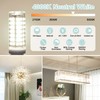 comzler G9 LED Bulb 4000K Natural Daylight, 6W 60 Watt