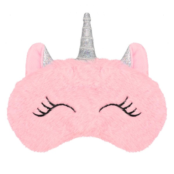 AMAZKER AMAZKER Cute Sleep Eye Mask for Kids, 3D Contoured