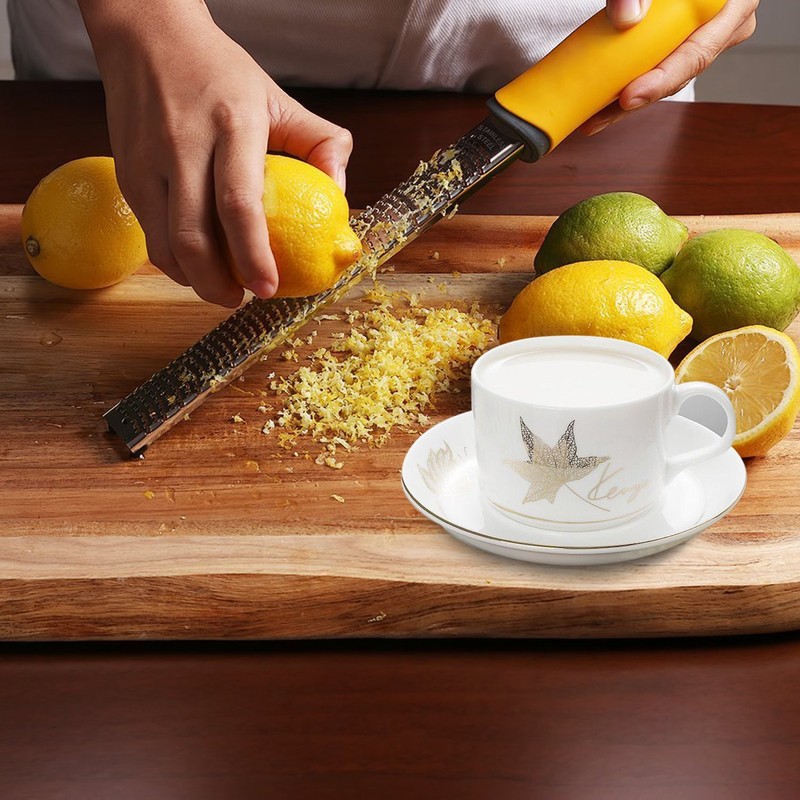 BNCHI Lemon Zester & Grater for Cheese, Ginger, Garlic, Nutmeg