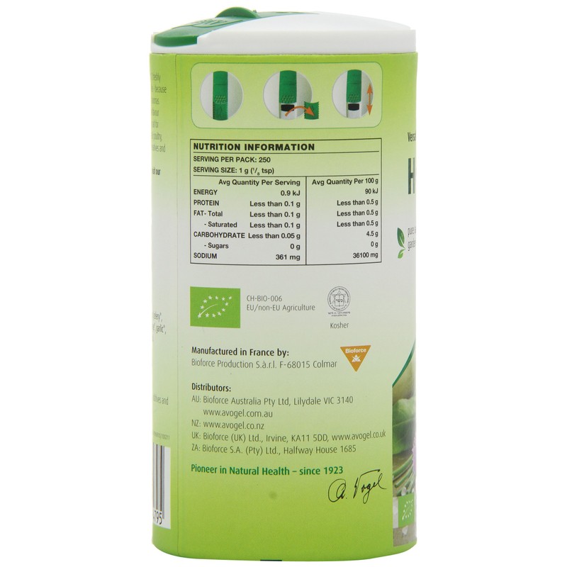 Bioforce Herbamare Herb Salt 250 g (Pack of 3)