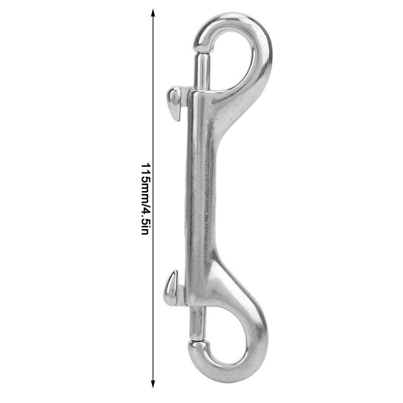 Alomejor Double End Hook 316 SS Marine Grade Double Ended