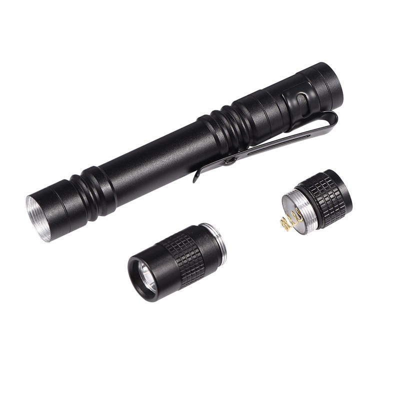 LED Pen Flashlights, Portable Pen Clip Flashlights, Pocket Compact Pen