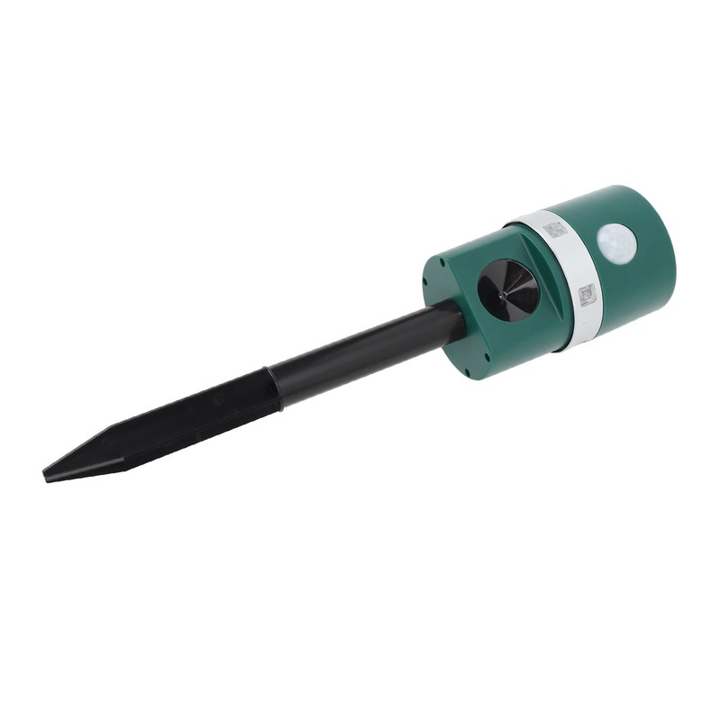 Ultrasonic Solar Animal Repeller Professional LED Solar Powered Bird Repeller