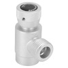 CO2 W21.8‑14 Thread Refill Adapter Connector Integrated Aluminum Soda Maker