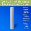 Standard Whole House Coconut Shell Carbon Block 5 Micron Water
