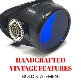 Fun Steampunk Eyewear Monocle Goggles/Rave Glasses Victorian Pirate Eyepatch BBB