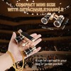BOSTRON Opera Glasses 3X25 with Adjustable Handle & Chain,BK9 Optical