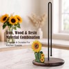 Sunflower Paper Towel Holder,Resin Sunflower Kitchen Decor
