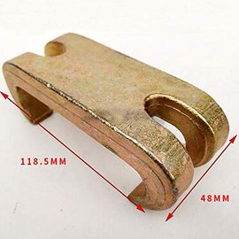 Teppich Double Claw Hook Chain Sorter Double Hook Auto Body Frame Machine Tool Car Dent Repair Dent Pulling Tools for Auto Panel Clamp