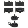 SOMMET Motorcycle Brake Pads Front and Rear for Kawasaki ZZR