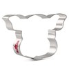 LILIAO 4.6" Pig Face Cookie Cutter Sandwich Cutters, Stainless Steel