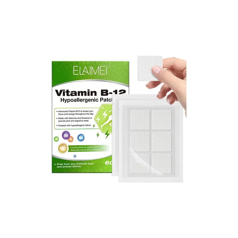 Parche Vitaminado Aumento Energía Transdérmico Natural