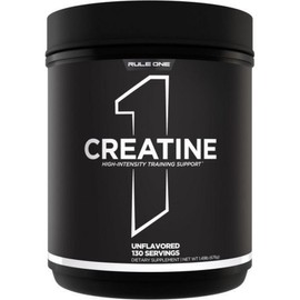 Rule 1 Protein Creatine Powder - Pure Micronized Monohydrate Unflavored and Unflavored (130 Servings), 1 Count, 130 Servings / 규칙 1 단백질 크레아틴 분말 - 고강도 운동과 제지방량 지원을 위한 순수 미세화 단수화물 향료 및 무향(130인분 무향), 1개, 130회분