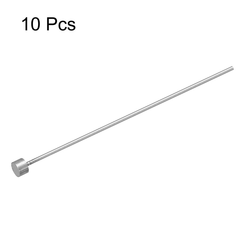 uxcell 10Pcs Straight Ejector Pins, 1mm (0.04") Dia. SKD61 Round