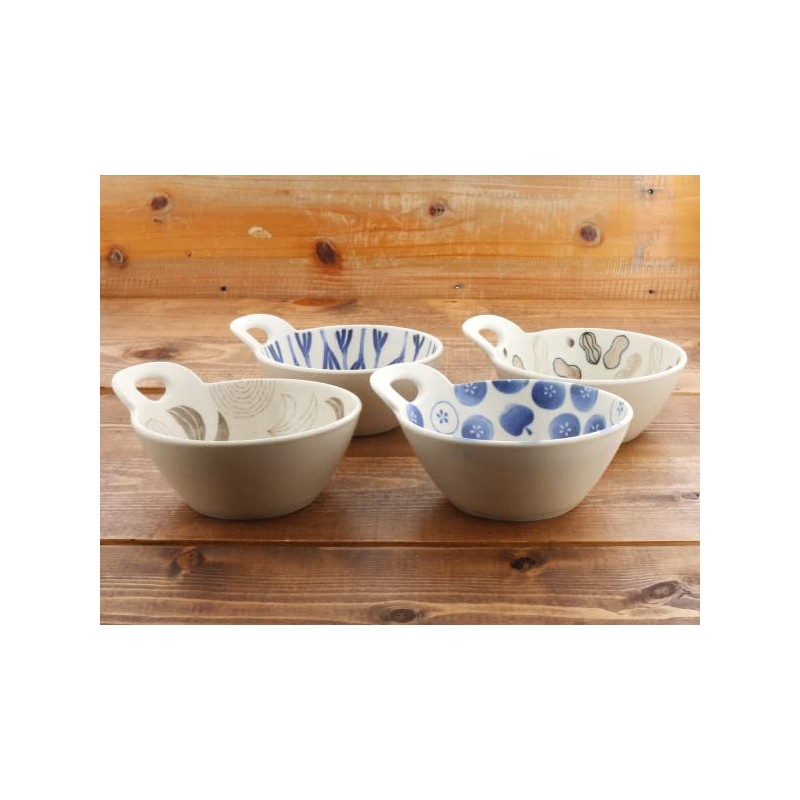 ks-036-02 Tableware East Tonsui, Small Bowl with One Hand, Fruit