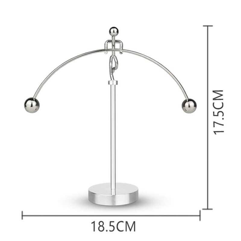 ThinkTop Weightlifter Kinetic Art Balance Steel Balance Physics Eduecational Decoration