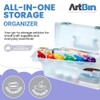 ArtBin 6937AG Essentials Lift-Out Tray Box, Portable Art & Craft