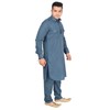 Desi Sarees Men's Punjabi Style Shirt Collar Soft Cotton Kurta