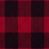 Trend Lab Quilted Jersey Changing Pad Cover, Red and Black
