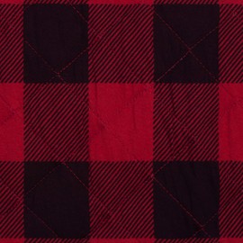 Trend Lab Quilted Jersey Changing Pad Cover, Red and Black Buffalo Check